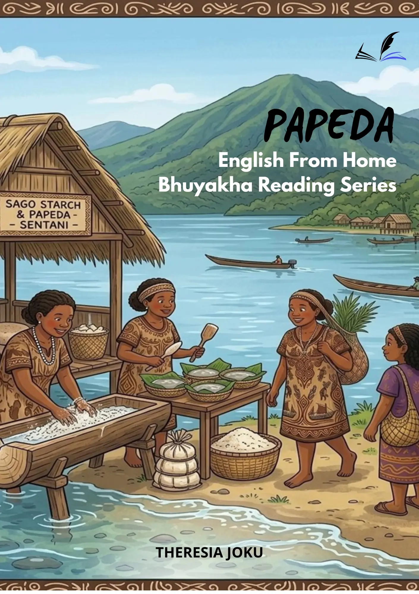 Sampul buku Papeda : English from Home - Bhuyakha Reading Series
