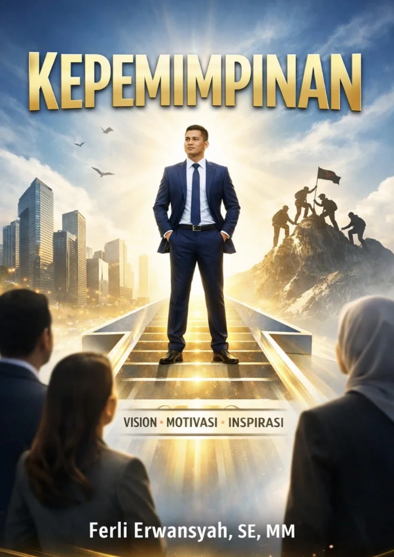 Sampul buku Kepemimpinan : Vision, Motivasi dan Inspirasi