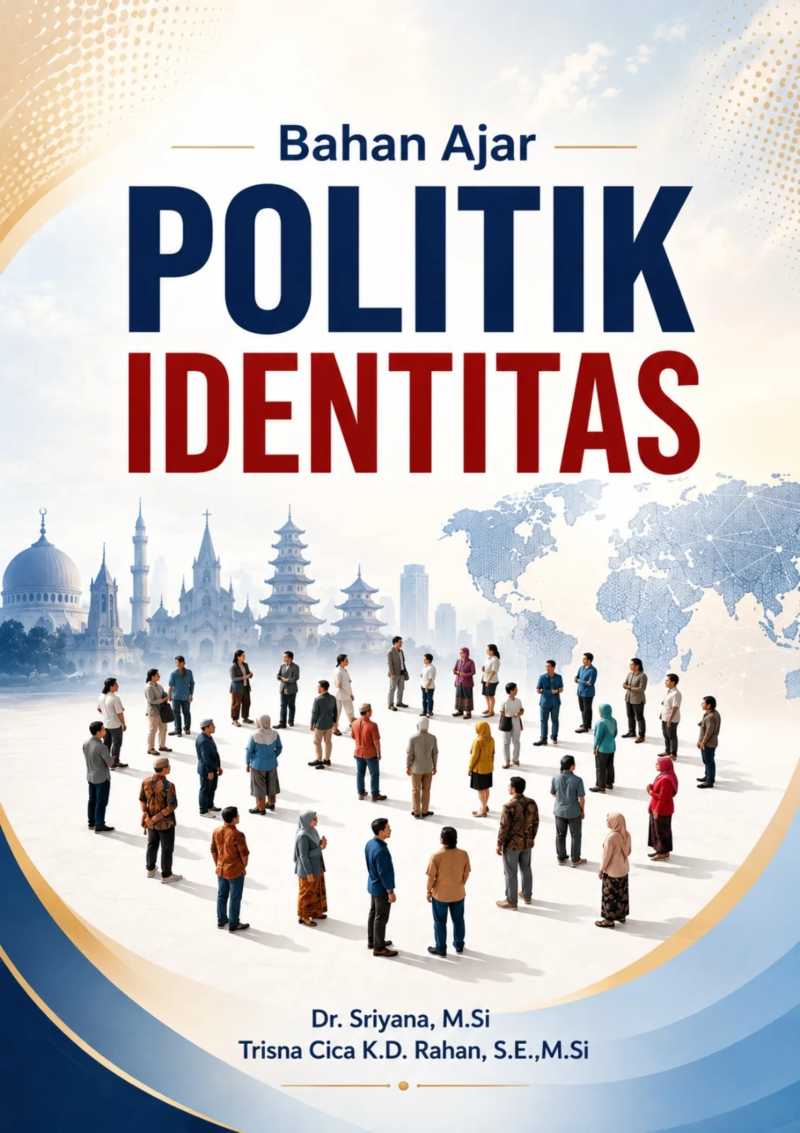 Sampul buku Bahan Ajar Politik Identitas