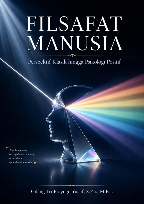 Sampul buku Filsafat Manusia: Perspektif Klasik hingga Psikologi Positif