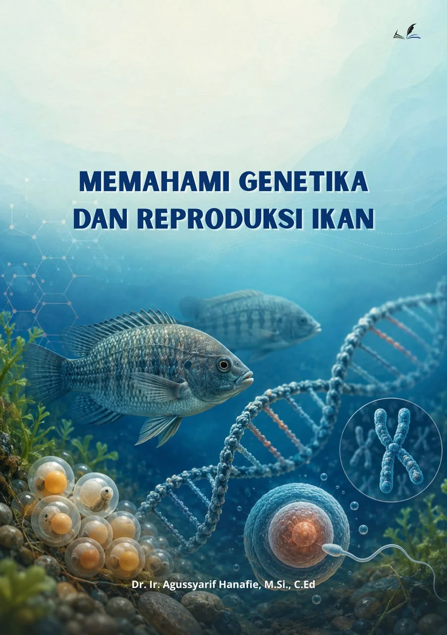 Sampul buku Memahami Genetika dan Reproduksi Ikan